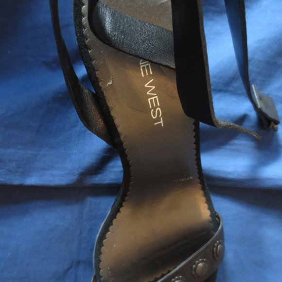 LOT OF 2 PAIRS---NINE WEST WEDGE SANDALS-NEW - Picture 6 of 12